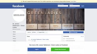 
                            4. St. James' Settlement - Green Ladies - Facebook
