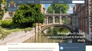 
                            7. St John's College, Cambridge - University of Cambridge