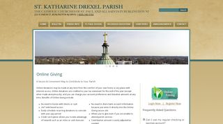 
                            12. St Katharine Drexel Parish: Online Giving