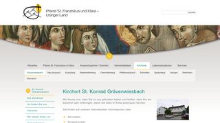 
                            7. St. Konrad Grävenwiesbach: Pfarrei St. Franziskus und Klara - Usinger ...