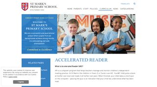 
                            12. St Mark's Primary School and Children's Centre - Accelerated Reader