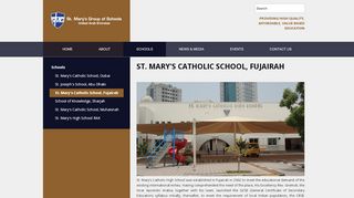 
                            10. St. Mary's Catholic School, Fujairah - St. Mary's Group of Schools - UAE