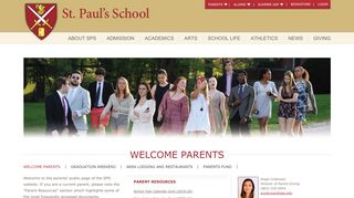 
                            11. St. Paul's School | Welcome Parents