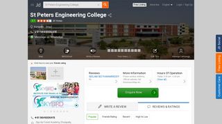 
                            10. St Peters Engineering College, Kompally - MBA Colleges in ...