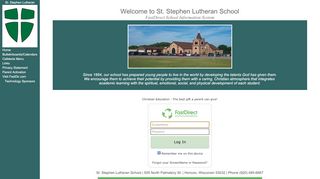
                            11. St. Stephen Lutheran - Login