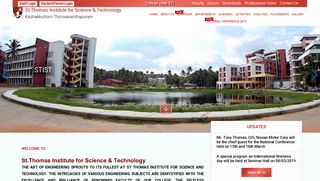 
                            10. St. Thomas Institute for Science and Technology : Home