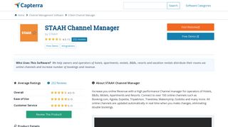 
                            7. STAAH Channel Manager Reviews and Pricing - 2019 - Capterra