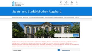 
                            10. Staats- und Stadtbibliothek Augsburg