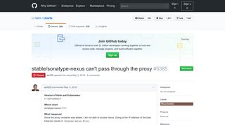 
                            10. stable/sonatype-nexus can't pass through the proxy · Issue #5385 ...