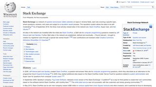 
                            10. Stack Exchange - Wikipedia