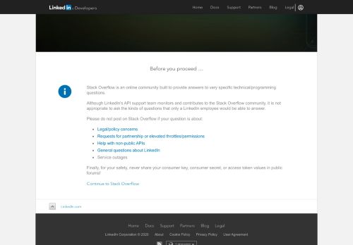 
                            13. Stack Overflow | LinkedIn Developer Network