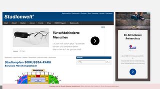 
                            11. Stadionplan/Tickets BORUSSIA-PARK, Borussia Mönchengladbach ...