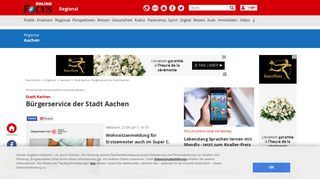 
                            11. Stadt Aachen: Bürgerservice der Stadt Aachen - FOCUS Online