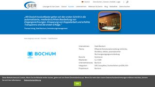 
                            7. Stadt Bochum - SER Group