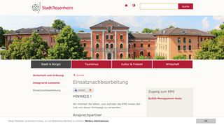 
                            10. Stadt Rosenheim: Einsatznachbearbeitung