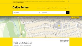 
                            10. Stadt- u. Schulbücherei 65232 Taunusstein-Hahn Öffnungszeiten ...