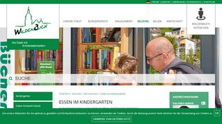 
                            6. Stadt Waldenbuch: Essen im Kindergarten