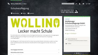 
                            8. Stadt Wolfsburg - Schulverpflegung