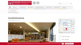 
                            9. Stadtbibliothek - Giessen entdecken | Giessen entdecken