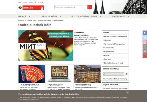 
                            2. Stadtbibliothek Köln - Stadt Köln