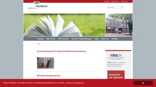 
                            1. Stadtbibliothek Nordhorn: Home