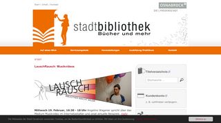 
                            6. Stadtbibliothek Osnabrück: Startseite - Stadt Osnabrück