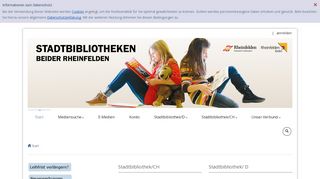 
                            13. Stadtbibliothek Rheinfelden (Baden) - Verbund öffentlicher ...