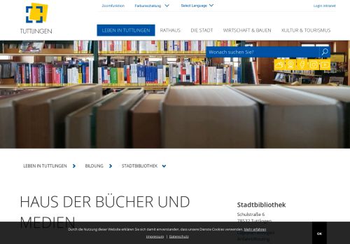 
                            1. Stadtbibliothek | Stadt Tuttlingen
