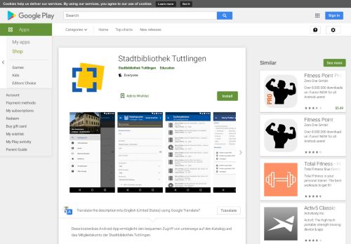 
                            8. Stadtbibliothek Tuttlingen – Apps bei Google Play