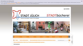 
                            8. Stadtbücherei Jülich > Daten > Jülicher Bibliotheken ...