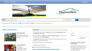 
                            1. Stadtbücherei Taunusstein - Katalog