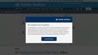 
                            9. Stadtgymnasium Köln-Porz: Infos, Anmeldefrist, OGTS und ...