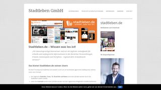 
                            9. Stadtleben GmbH stadtleben.de » Stadtleben GmbH