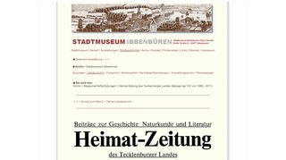 
                            10. Stadtmuseum Ibbenbüren - Archiv - Zeitschriften - Heimat-Zeitung des ...