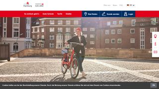 
                            2. StadtRAD Hamburg - Das smarte Bikesharing der Deutschen Bahn ...