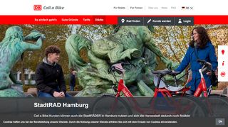 
                            10. StadtRAD in Hamburg | Call a Bike.