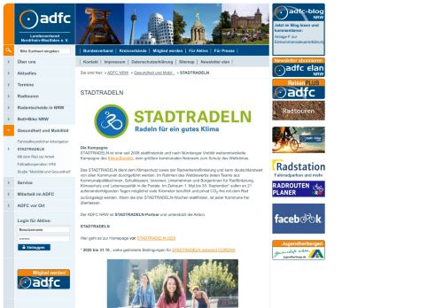 
                            12. STADTRADELN - Allgemeiner Deutscher Fahrrad Club NRW ...