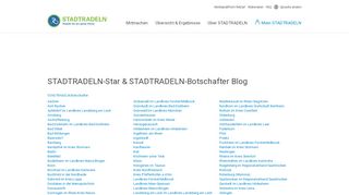 
                            9. STADTRADELN-Blog