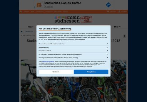 
                            12. Stadtradeln in Darmstadt vom 26. Mai bis zum 15. Juni 2018 - Darmstadt