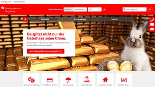 
                            3. Stadtsparkasse Augsburg: Internet-Filiale