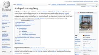 
                            11. Stadtsparkasse Augsburg – Wikipedia
