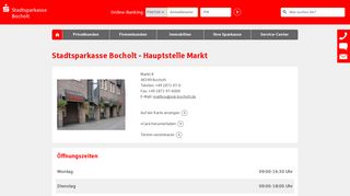 
                            10. Stadtsparkasse Bocholt - Hauptstelle Markt, Markt 8