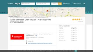 
                            11. Stadtsparkasse Grebenstein - Geldautomat Immenhausen - Cylex