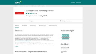 
                            9. Stadtsparkasse Mönchengladbach als Arbeitgeber | XING Unternehmen