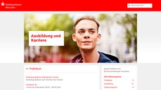 
                            6. Stadtsparkasse München Onlinebewerbung