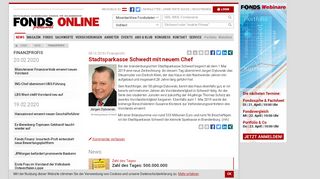 
                            6. Stadtsparkasse Schwedt mit neuem Chef | Finanzprofis | 08.10.2018 ...