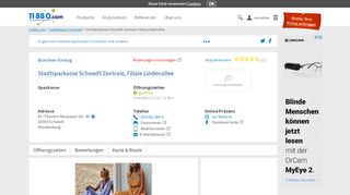 
                            13. ▷ Stadtsparkasse Schwedt Zentrale, Filiale Lindenallee | Tel ...