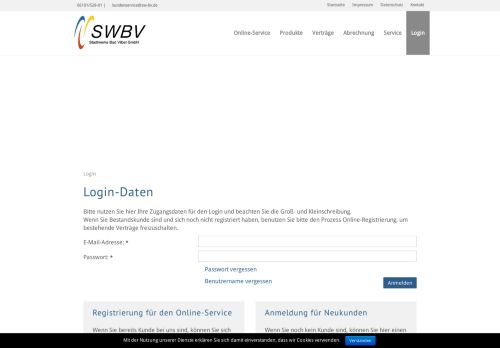 
                            5. Stadtwerke Bad Vilbel - Onlineservice