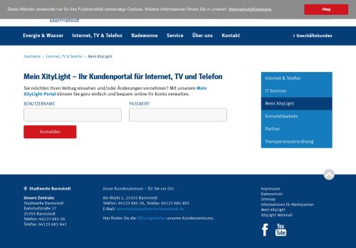 
                            4. Stadtwerke Barmstedt - Mein XityLight