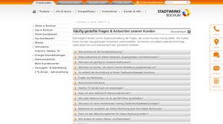 
                            1. Stadtwerke Bochum: Häufige Fragen & Antworten